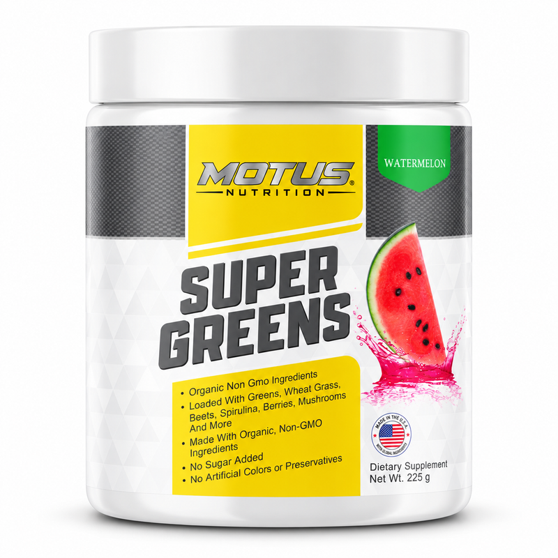 Organic Super Greens Strawberry Watermelon
